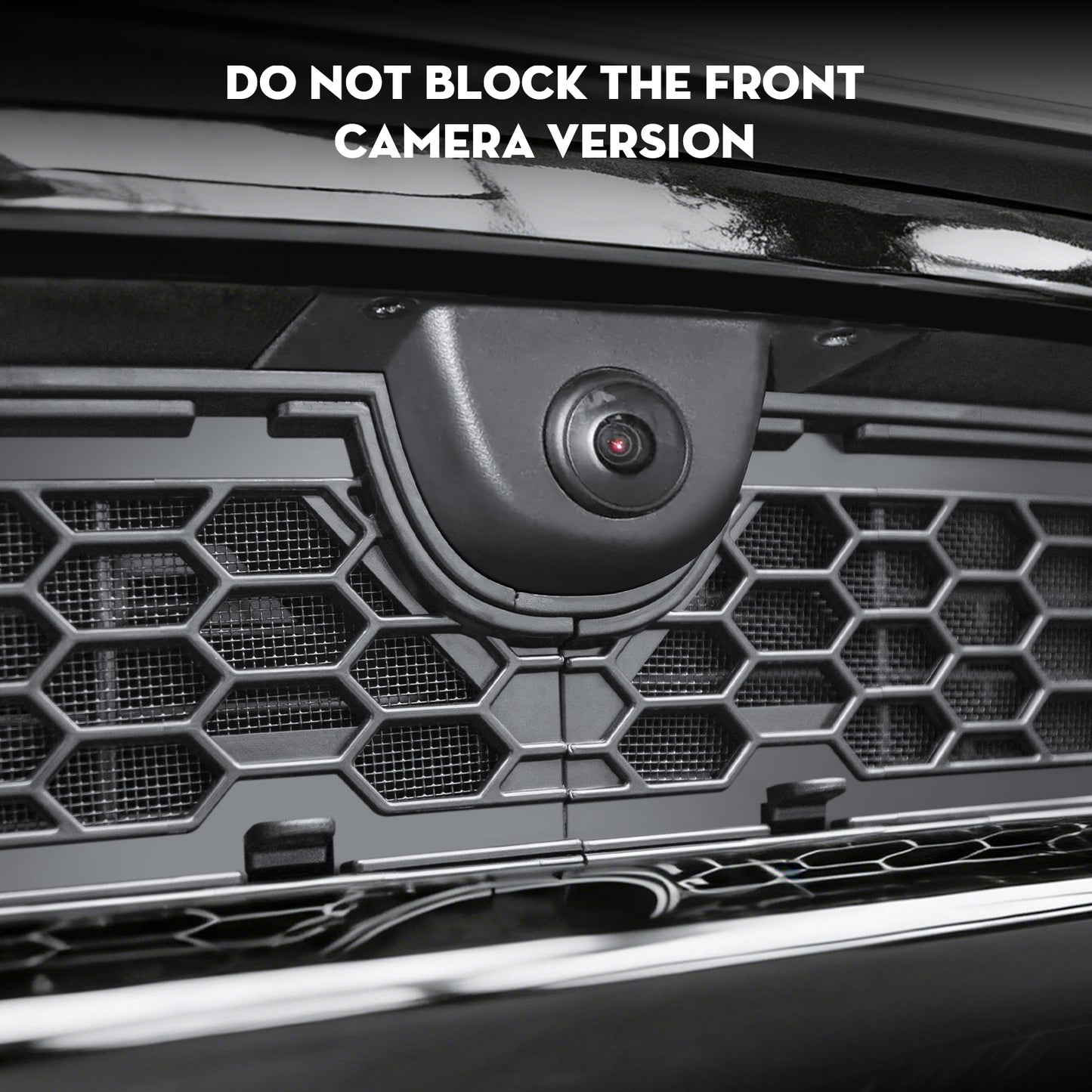 Grille Mesh Inserts for New 2026 Tesla Model 3 Highland with Front Camera Version Front Air Inlet Vent Grille Cover Replacement for Tesla Model 3 2026 Accessories (Not Fit Model 3 Performance)