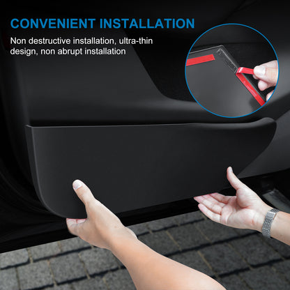 Car Door Anti-Kick Mat for 2017-2023 Tesla Model 3 or 2021-2024 Model Y Accessories