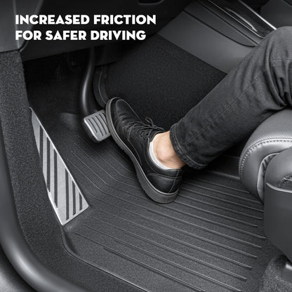 KUNIST 4PCS TPE Floor Mats for Tesla Model YL 2026 All Weather Floor Liners Full Set