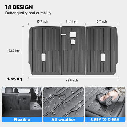 Rear Back Seat Protector for 2025 New Model Y Juniper (Launch Series) 5-Seater Accessories(3PCS)