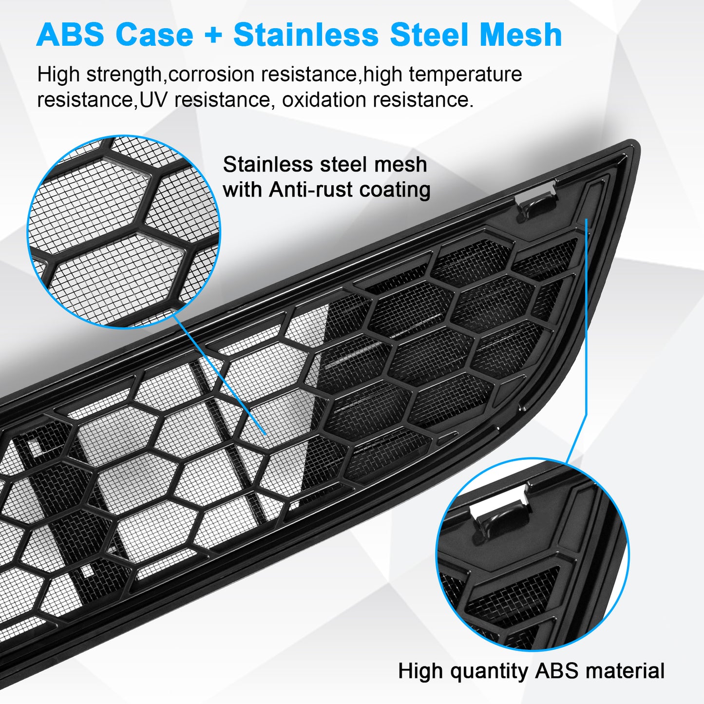 Grille Mesh Inserts for Tesla Model Y 2021-2024 Accessories