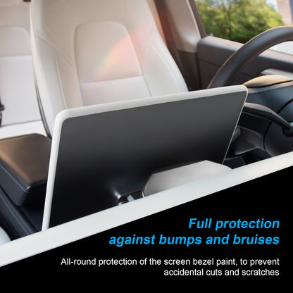 Silicone Screen Protector Frame for 2024 Tesla Model 3 Highland