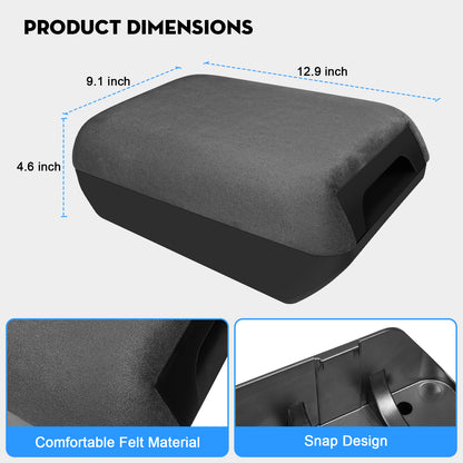Armrest Cover Center Consolet Armrest Cover with Storage Box for Tesla New 2025-2026 Model Y Juniper and 2024-2025 Model 3 Highland Accessories