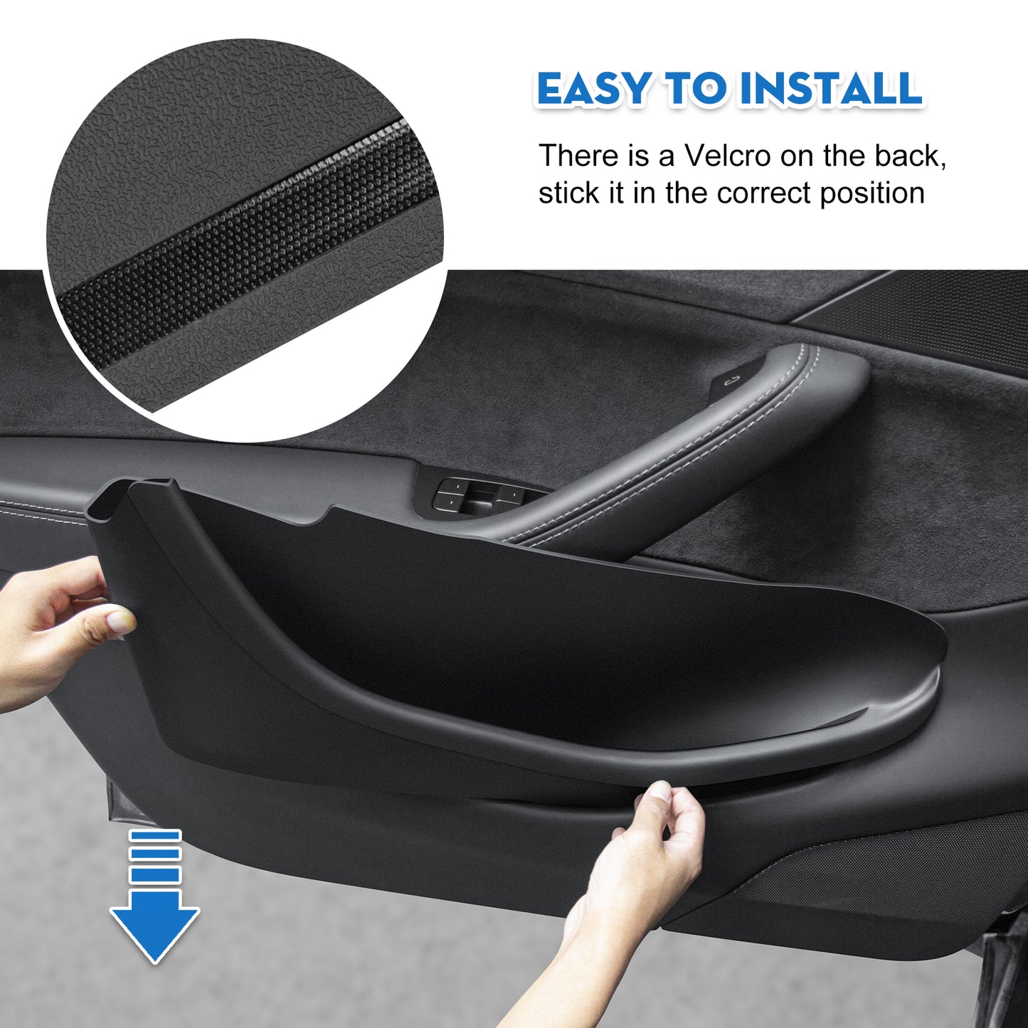 4PCS Door Side Storage Box for 2026 New Tesla ModelYL and Model Y Juniper Accessories