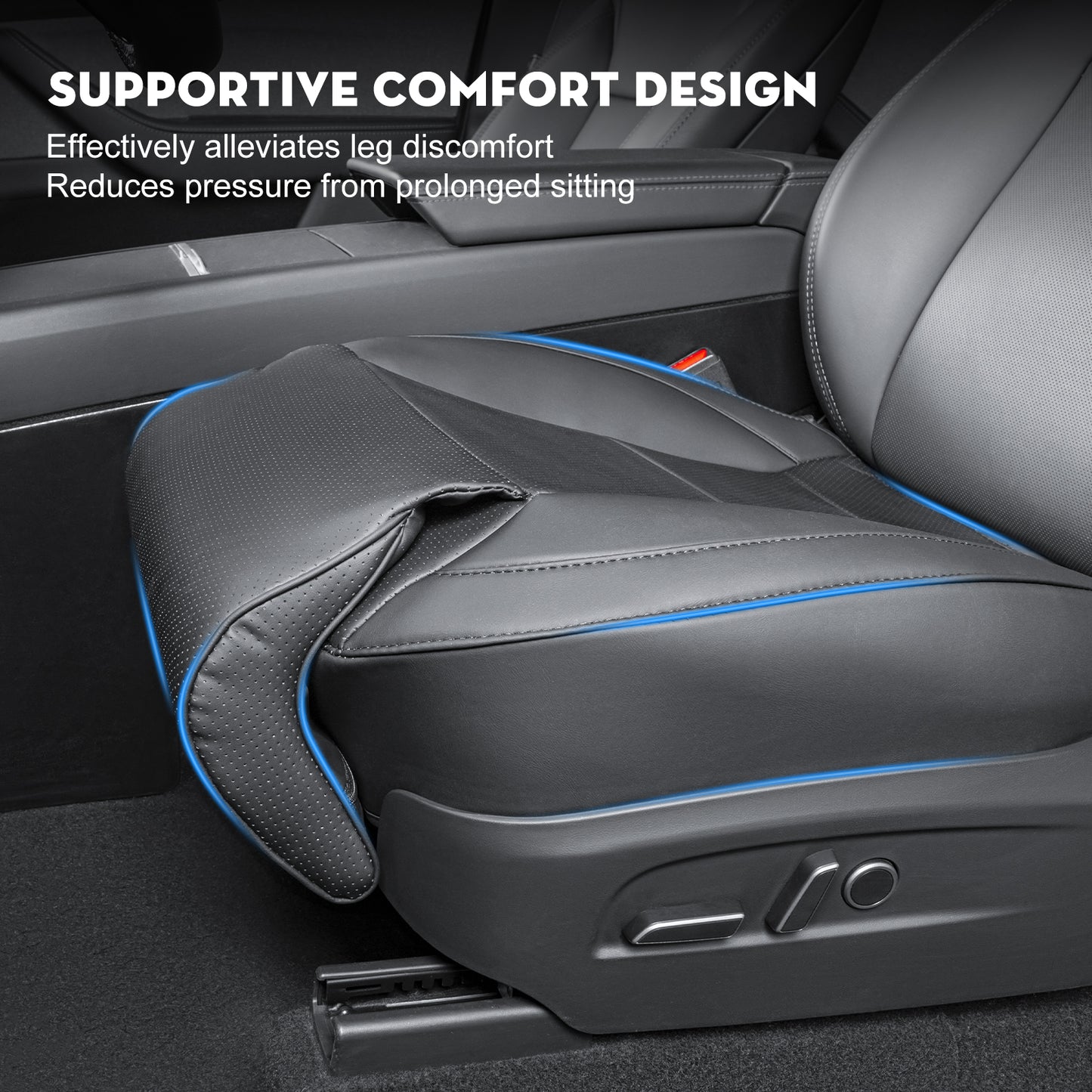 Car Seat Covers for New 2025-2026 Tesla Model Y Juniper Accessories Full Coverage Waterproof Breathable Comfortable Leather