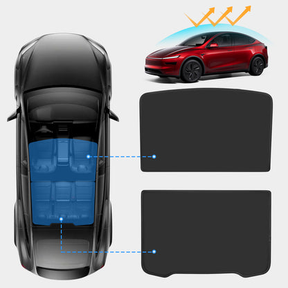 Roof Sunshades for 2025-2026 Tesla New Model Y Juniper Accessories