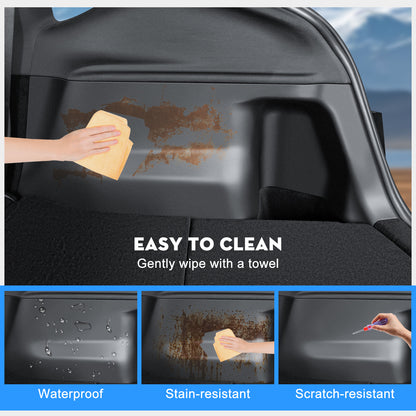 2PCS Rear Trunk Side Protectors for Tesla Model Y Juniper 2025-2026, TPE Side Panel Guards, Cargo Area Protective