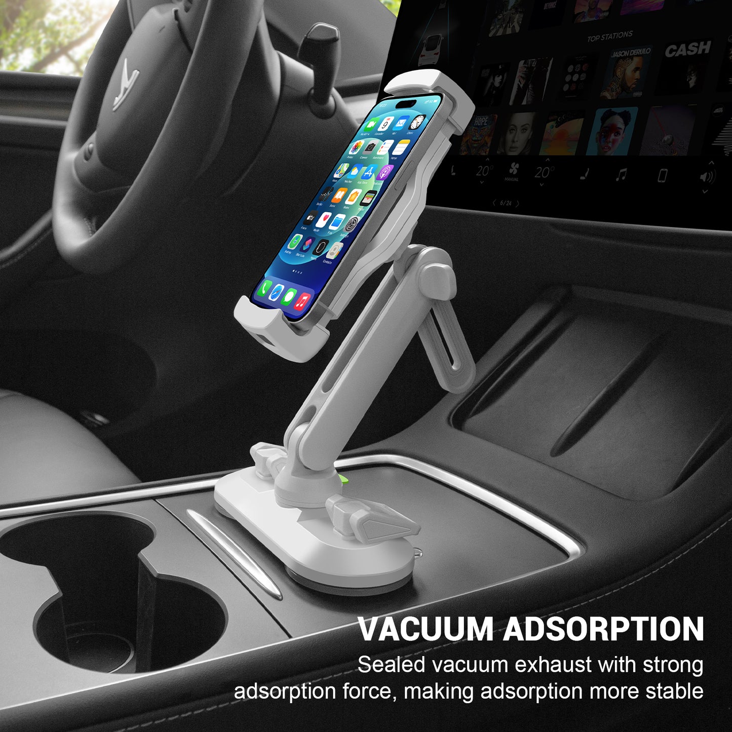 Car Mount Phone Holder for Tesla Model 3 Y Accessories