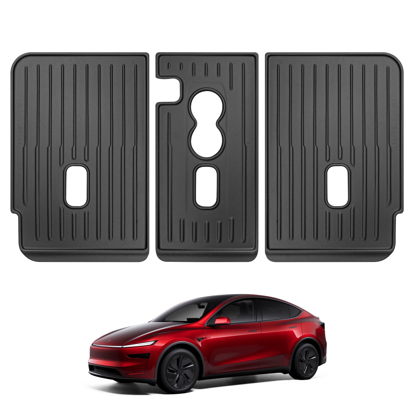 3PCS Rear Back Seat Protector for Tesla New Model Y Juniper 2025-2026 5-Seater Accessories