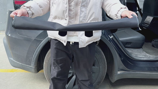 2PCS Dog Car Door Protector for Tesla Model Y/3/S/X,Vehicle Door Covers for Car/SUV/Truck,Universal Size Waterproof Scratchproof Guards Your Car from Dog Scratching(29.2"" W x 21.5"" H)