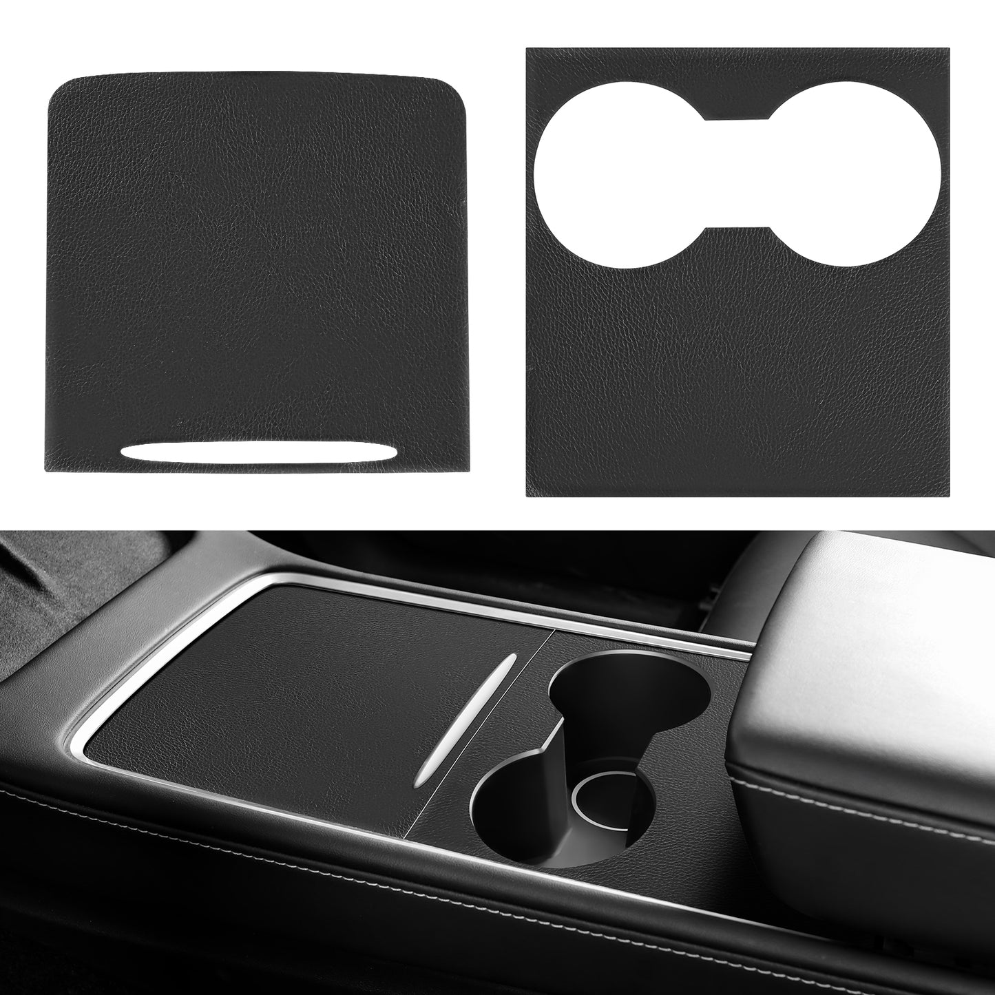 Center Console Wrap Cover Kit  for Tesla Model 3 Y Accessories 2017-2023