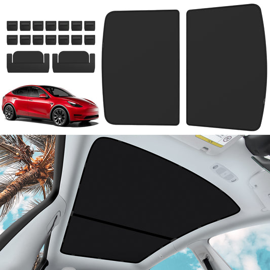 Upgraded Sunroof Shade for Tesla Model 3 or Model Y Accessories 2021-2023