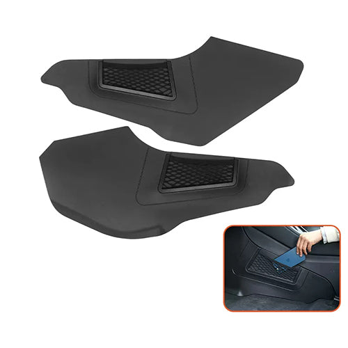 2PCS Central Control Side Anti-Kick Mat for Tesla Model Y or Tesla Model 3 Accessories