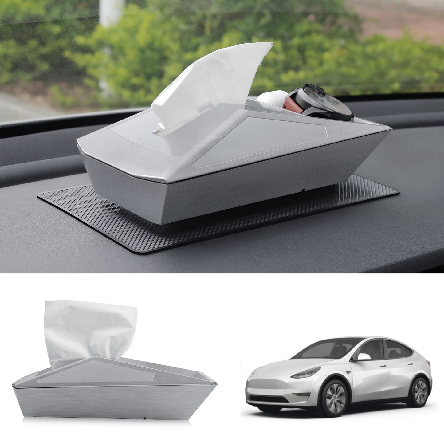 Car Tissue Holder CyberTruck Tissue Box – KUNIST