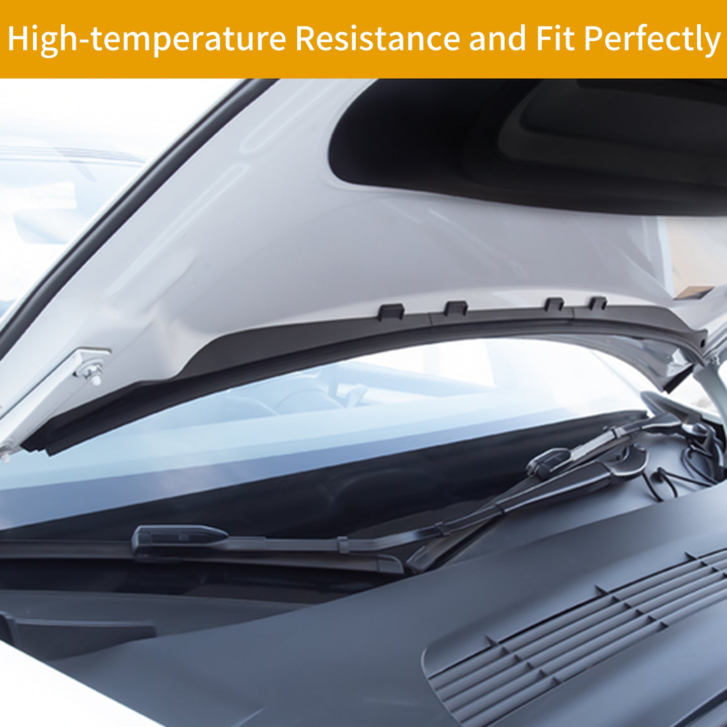 Front Hood Weather Strip for Tesla Model Y Accessories 2021-2024